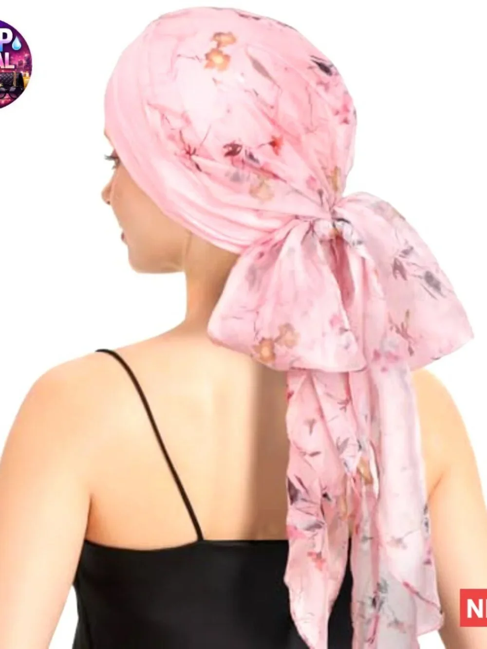 Chemo Head Scarf Full Coverage Head Wrap for Hair Loss